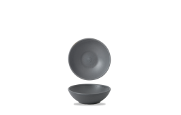Nourish Seattle Grey Shallow Bowl